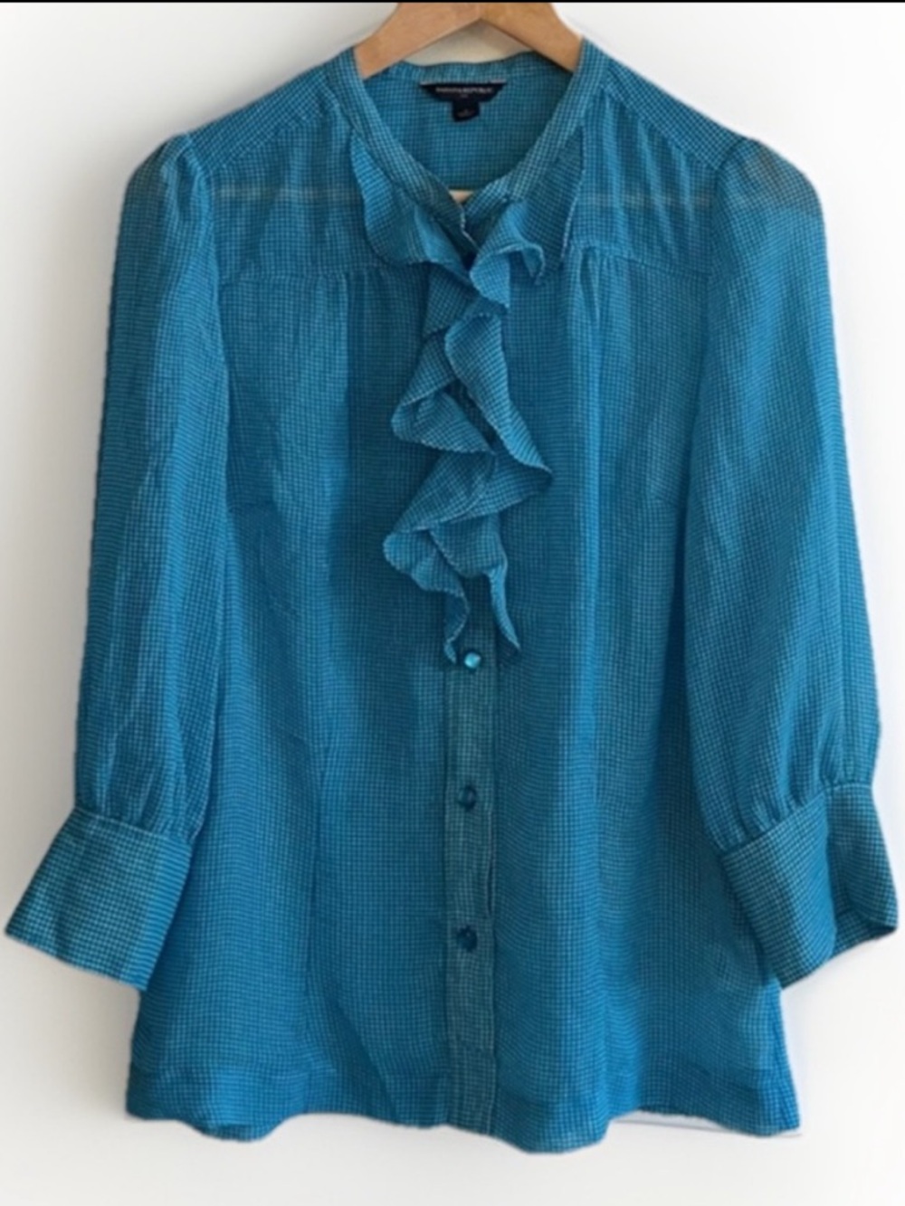 Banana Republic Houndstooth Blouse